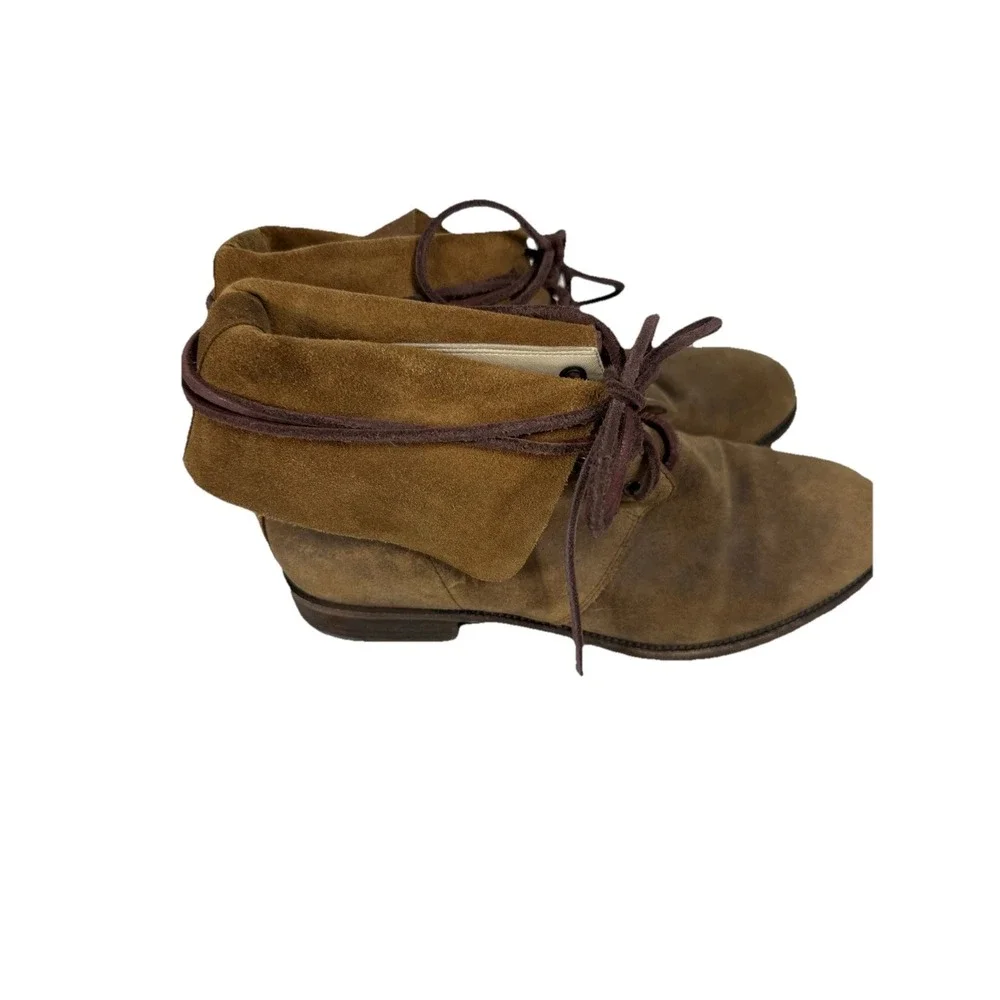 Kors By‎ Michael Kors Suede Chukka Boots Womens 8 Brown Vintage Inspired Coastal